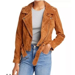 Blank NYC Suede Moto Jacket